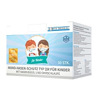 FORTIS Medical chirurgische Maske Typ IIR Kind - 50Stk - Medizinischer Mund-Nasenschutz