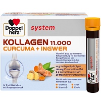 DOPPELHERZ Kollagen 11.000 Curcuma+Ingw.system TRA - 30X25ml - Doppelherz® System