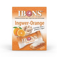 IBONS Ingwer Orange Box Kaubonbons - 60g