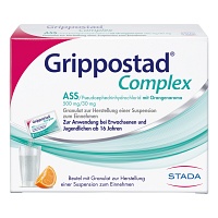 GRIPPOSTAD Complex ASS/Pseudoeph.500/30 mg Orange - 10Stk