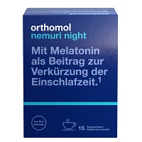 ORTHOMOL nemuri night Granulat - 15X10g - Schlaf