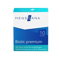 BIOTIC premium MensSana Beutel - 10X2g - Entgiften-Entschlacken-Entsäuern