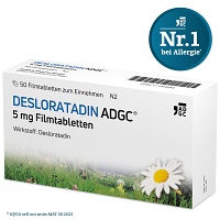 DESLORATADIN ADGC 5 mg Filmtabletten - 50Stk - Allergien