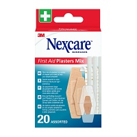 NEXCARE First Aid Pflaster Mix sortiert - 20Stk