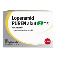 LOPERAMID PUREN akut 2 mg Hartkapseln - 10Stk