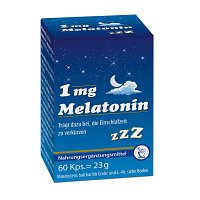 MELATONIN 1 mg Kapseln - 60Stk - Beruhigung & Schlaf