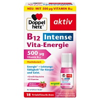 DOPPELHERZ B12 Intense Vita-Energie Trinkfl. - 18Stk - Ernährung & Wohlfühlen