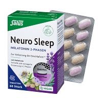 NEURO SLEEP Melatonin 2-Phasen Tabletten Salus - 60Stk - Unruhe & Schlafstörungen