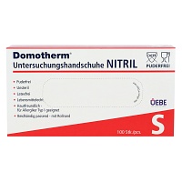DOMOTHERM Unt.Handschuhe Nitril unste.pf S blau - 100Stk