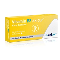 VITAMIN B2 AXICUR 10 mg Tabletten - 20Stk - Abwehrkräfte