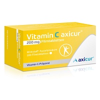 VITAMIN C AXICUR 200 mg Filmtabletten - 100Stk