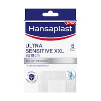 HANSAPLAST Ultra Sensitive Wundverband 8x10 cm XXL - 5Stk - Wundversorgung