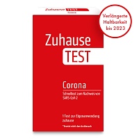 ZUHAUSE TEST Corona Speichel - 1Stk - Schnelltest für Zuhause