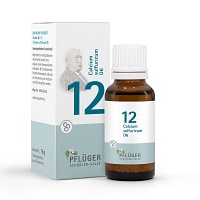 BIOCHEMIE Pflüger 12 Calcium sulfuricum D 6 Glob. - 15g - Biochemie Pflüger