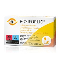 POSIFORLID Lidhygiene-Tücher - 20Stk - gereizte Augen