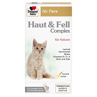 DOPPELHERZ für Tiere Haut&Fell Compl.Port.B.f.Kat. - 25Stk - Haut & Fell