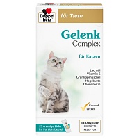 DOPPELHERZ für Tiere Gelenk Complex Port.B.f.Katze - 25Stk - Gelenke & Knochen