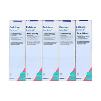 CALCIUM SANDOZ forte 500 mg Brausetabletten - 100Stk