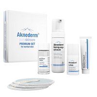 AKNEDERM Premium Set normal skin - 1Packungen