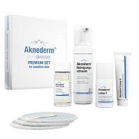 AKNEDERM Premium Set sensitive skin - 1Packungen