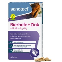SANOTACT Bierhefe+Zink Tabletten - 60St