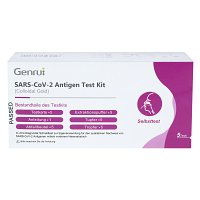 GENRUI SARS-CoV-2 Antigen Laientest-Kit Nase - 5Stk - Schnelltest für Zuhause