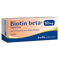 BIOTIN BETA 10 mg Tabletten - 20Stk