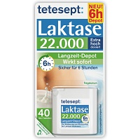 TETESEPT Langzeit Laktase 22.000 Tabletten - 40Stk