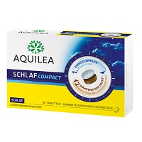 AQUILEA Schlaf Compact Tabletten - 30Stk - Unruhe & Schlafstörungen