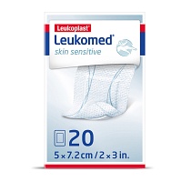 LEUKOMED skin sensitive steril 5x7,2 cm - 20Stk