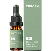 CBD 5% Mundpflegeöl Naturextrakt PREMIUM Tropfen - 10ml