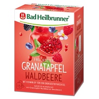 BAD HEILBRUNNER Granatapfel & Waldbeere Tee Fbtl. - 15X2.0g - Neuheiten