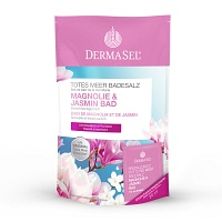 DERMASEL Totes Meer Badesalz Magnolie & Jasmin - 1Packungen