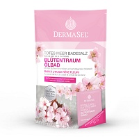 DERMASEL Totes Meer Badesalz Blütentraum - 1Packungen