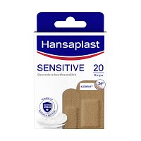 HANSAPLAST Sensitive Pflasterstrips hautton medium - 20Stk - Hansaplast