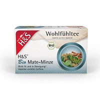 H&S Bio Mate-Minze Filterbeutel - 20X1.8g - Wohlfühltee