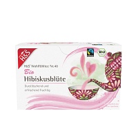 H&S Bio Hibiskusblüte Filterbeutel - 20X1.75g - Wohlfühltee