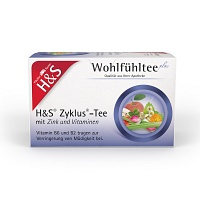 H&S Zyklus-Tee mit Zink und Vitaminen Filterbeutel - 20X1.5g - Wohlfühltee