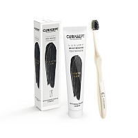 CURASEPT LUXURY WHITENING WHITE Zahnpasta+Zahnbü. - 75ml