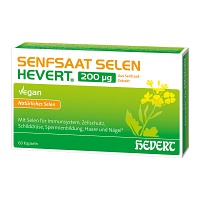 SENFSAAT SELEN HEVERT 200 µg Kapseln - 60Stk - Vegan