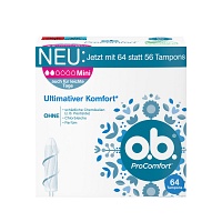 O.B. Tampons ProComfort mini - 64Stk