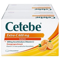 CETEBE Extra-C 600 mg Kautabletten - 120Stk