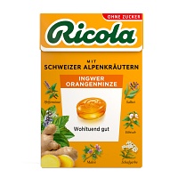 RICOLA o.Z.Box Ingwer Orangenminze Bonbons - 50g