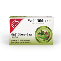 H&S Säure-Base m.Zink Filterbeutel - 20X2.0g - Wohlfühltee