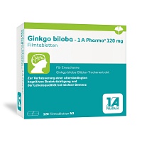 GINKGO BILOBA-1A Pharma 120 mg Filmtabletten - 120Stk