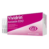 VIVIDRIN Azelastin EDO 0,5 mg/ml Augentr.Lsg.i.EDP - 20X0.6ml - Augenpräparate