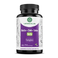 VIRISOLIS Biotin-Zink-Selen FORTE 12-Mon.vegan Tab - 365Stk - Vegan