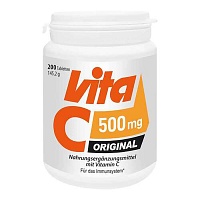 VITA C 500 mg laktosefrei glutenfrei vegan Tabl.