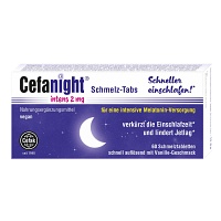 CEFANIGHT intens 2 mg Schmelz-Tabs - 60Stk