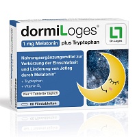 DORMILOGES 1 mg Melatonin plus Tryptophan Filmtab. - 60Stk